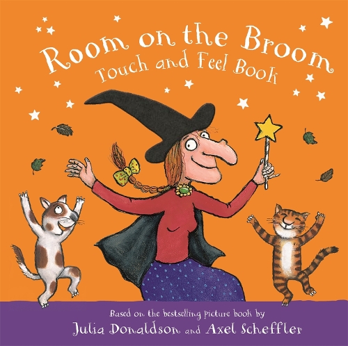 [object Object] «Room on the Broom Touch and Feel Book», автор Джулия Дональдсон - фото №1