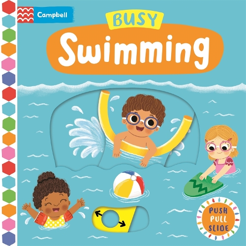 Паперова книга «Busy Swimming», автор Campbell Books - фото №1