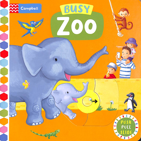 Паперова книга «Busy Zoo», автор Рут Редфорд - фото №1