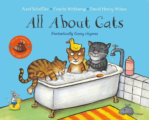 Паперова книга «All About Cats: Fantastically Funny Rhymes», автор Франц Вітткамп - фото №1