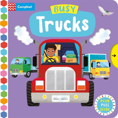 Паперова книга «Busy Trucks», автор Campbell Books - фото №1