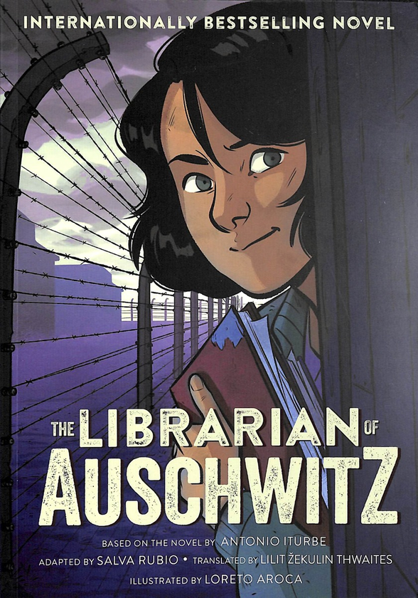 Паперова книга «The Librarian of Auschwitz. The Graphic Novel», автор Антоніо Ітурбе - фото №1