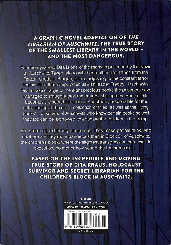Паперова книга «The Librarian of Auschwitz. The Graphic Novel», автор Антоніо Ітурбе - фото №1