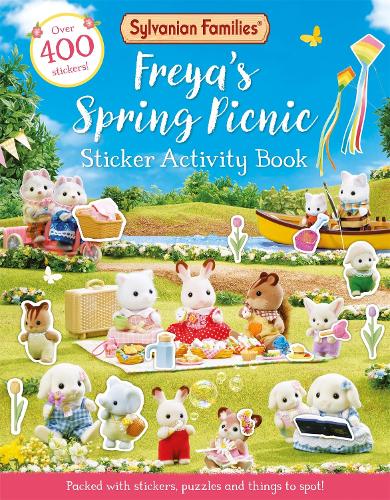 Бумажная книга «Sylvanian Families: Freya's Spring Picnic Sticker Activity Book: An official Sylvanian Families sticker activity book, with over 400 stickers!», автор Macmillan Children's Books - фото №1