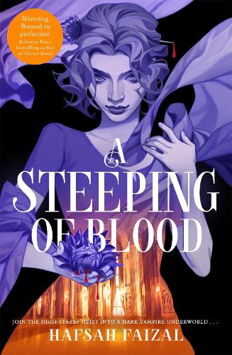 Паперова книга «A Steeping of Blood», автор Гафса Файзал - фото №1