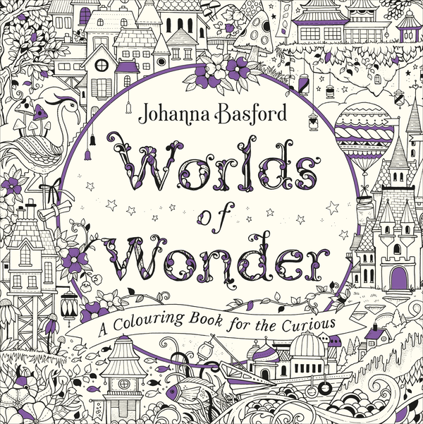 Бумажная книга «Worlds of Wonder. A Colouring Book for the Curious», автор Джоанна Басфорд - фото №1