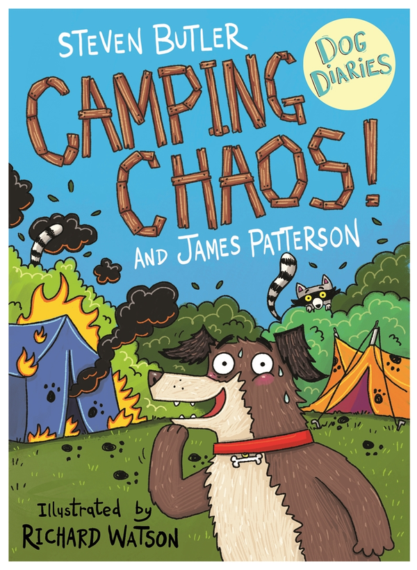 Паперова книга «Dog Diaries. Camping Chaos!», авторів Джеймс Паттерсон, Стівен Батлер - фото №1