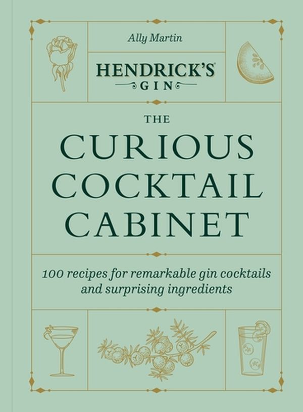 Паперова книга «The Curious Cocktail Cabinet», автор Еллі Мартін - фото №1