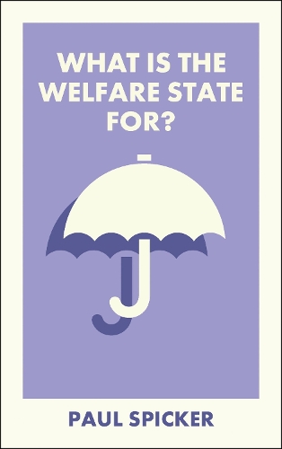 Бумажная книга «What Is the Welfare State For?», автор Пол Спикер - фото №1