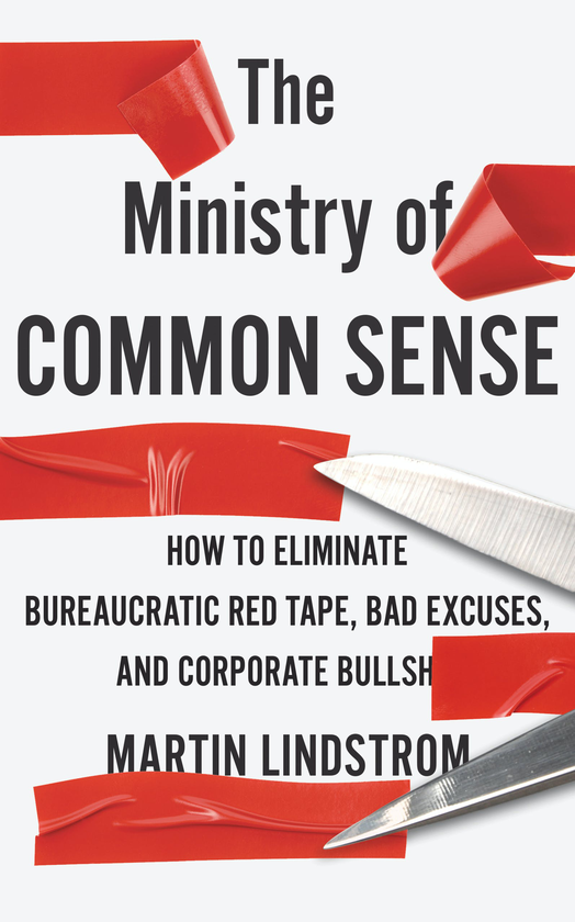Паперова книга «The Ministry of Common Sense», автор Мартін Ліндстром - фото №1