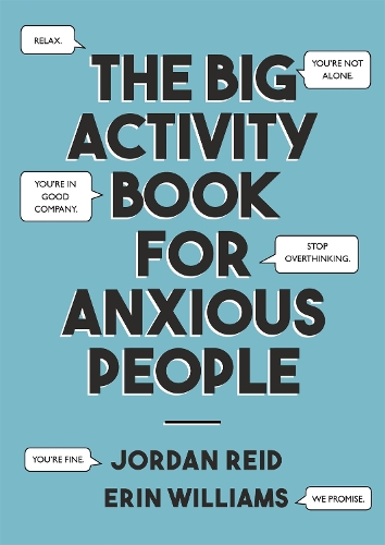 Паперова книга «The Big Activity Book for Anxious People», авторів Ерін Вільямс, Джордан Рід - фото №1