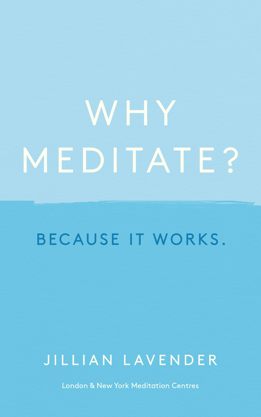 Паперова книга «Why Meditate? Because it Works», автор Джилліан Лейвендер - фото №1