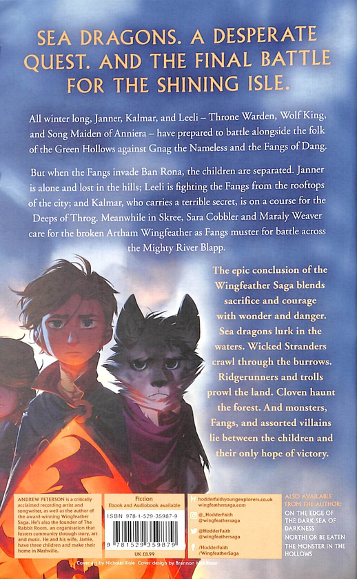 Паперова книга «The Warden and the Wolf King. Book 4», автор Ендрю Петерсон - фото №1