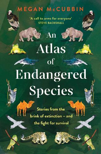 Паперова книга «An Atlas of Endangered Species», автор Меган Маккаббін - фото №1