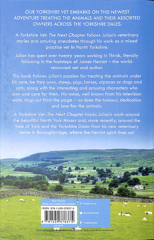 Бумажная книга «A Yorkshire Vet. The Next Chapter», автор Джулиан Нортон - фото №1