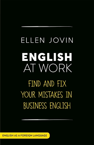 Паперова книга «English at Work: Find and Fix your Mistakes in Business English as a Foreign Language», автор Еллен Джовін - фото №1