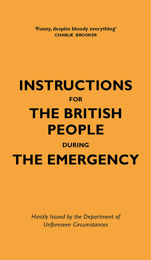 Паперова книга «Instructions for the British People During The Emergency», авторів Джейсон Хейзлі, Ніко Татарович - фото №1