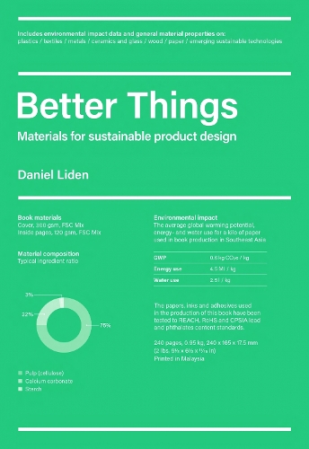 [object Object] «Better Things: Materials for Sustainable Product Design», автор Даніель Ліден - фото №1