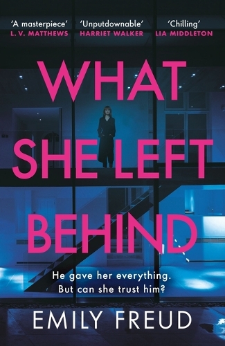 Паперова книга «What She Left Behind», автор Емілі Фрейд - фото №1