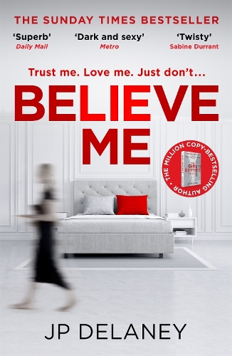Паперова книга «Believe Me», автор Дж. П. Ділейні - фото №1