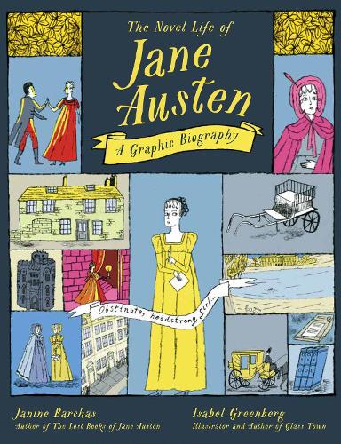 Паперова книга «The Novel Life of Jane Austen: A Graphic Biography», автор Джанін Бархас - фото №1