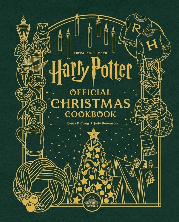 Паперова книга «Harry Potter: Official Christmas Cookbook», авторів Джоді Ревенсон, Олена Понс Крейг - фото №1