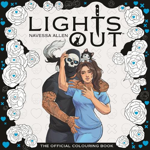 Паперова книга «Lights Out: The Official Colouring Book», автор Навесса Аллен - фото №1