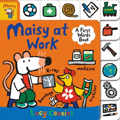Паперова книга «Maisy at Work», автор Люсі Казенс - фото №1