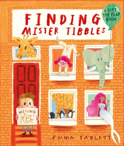 Paper book «Finding Mister Tibbles: Lift the flaps and peek inside in this brilliantly fun picture book for kids», author Emma Yarlett - фото №1