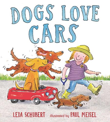 Бумажная книга «Dogs Love Cars», автор Леда Шуберт - фото №1