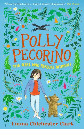 Паперова книга «Polly Pecorino: The Girl Who Rescues Animals», автор Емма Чічестер Кларк - фото №1
