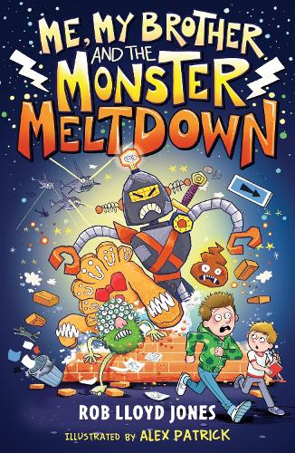 Паперова книга «Me, My Brother and the Monster Meltdown», автор Роб Ллойд Джонс - фото №1
