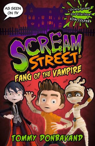 Паперова книга «Scream Street 1: Fang of the Vampire», автор Томмі Донбаванд - фото №1