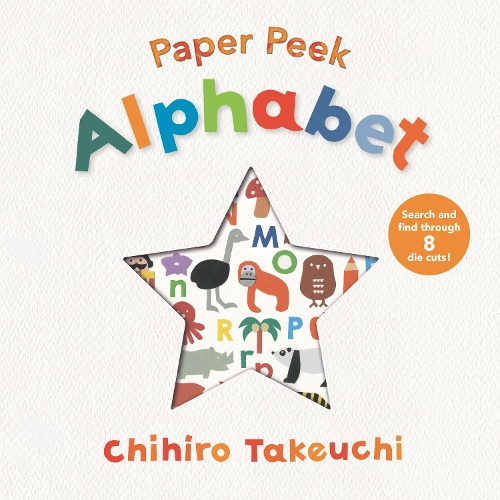 Бумажная книга «Paper Peek: Alphabet», автор Чихиро Такеучи - фото №1