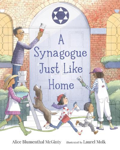 Паперова книга «A Synagogue Just Like Home», автор Аліса Блюменталь Макгінті - фото №1
