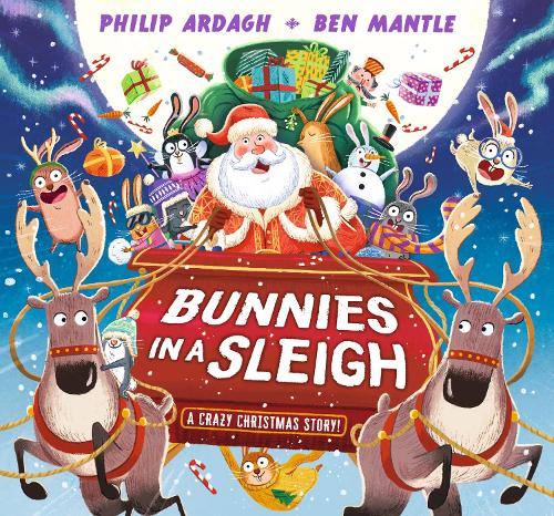 [object Object] «Bunnies in a Sleigh: A Crazy Christmas Story!», автор Филип Арда - фото №1