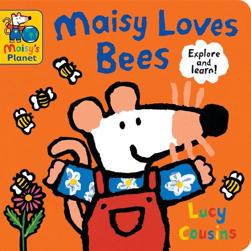 Паперова книга «Maisy Loves Bees: A Maisy's Planet Book», автор Люсі Казенс - фото №1