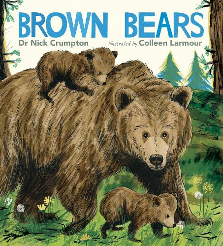 Паперова книга «Brown Bears», автор Нік Крамптон - фото №1