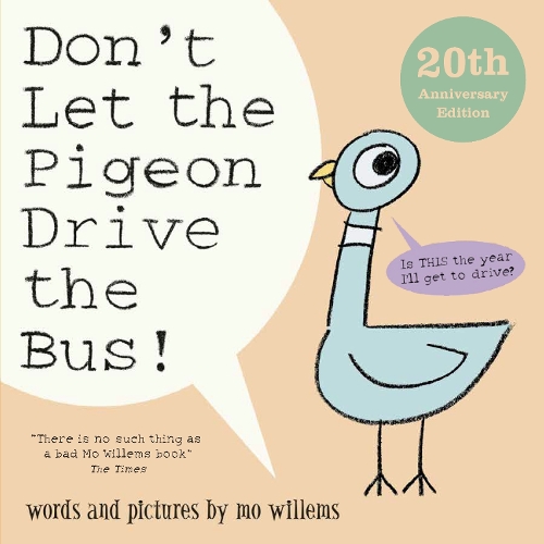 Паперова книга «Don't Let the Pigeon Drive the Bus!», автор Мо Віллемс - фото №1
