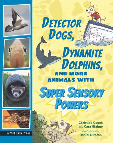 Паперова книга «Detector Dogs, Dynamite Dolphins, and More Animals with Super Sensory Powers», автор Кара Джаймо - фото №1