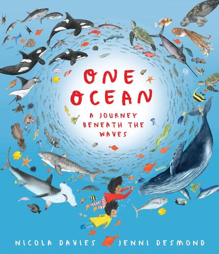 Бумажная книга «One Ocean: A Journey Beneath the Waves: Explore wildlife beneath the waves in a fascinating and magical story from the Welsh Children’s Laureate», автор Никола Дэвис - фото №1