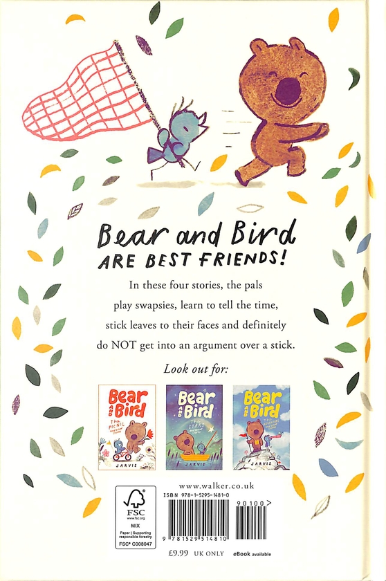 Бумажная книга «Bear and Bird. The Stick and Other Stories. Book 4», автор Джарвис - фото №1
