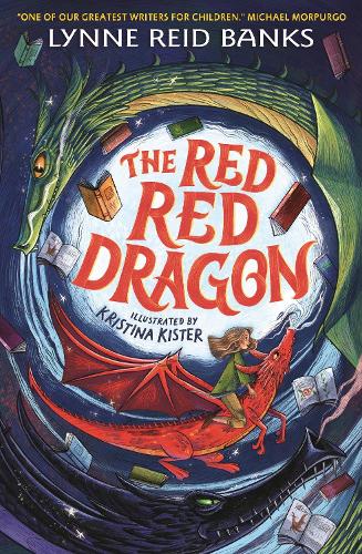 Паперова книга «The Red Red Dragon», автор Лінн Рід Бенкс - фото №1