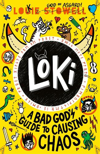Бумажная книга «Loki: A Bad God's Guide to Causing Chaos: Trickster Norse god turned school kid - the brand-new book in the hilarious comics-style diary series for 7-11-year-olds.», автор Луи Стоуэлл - фото №1