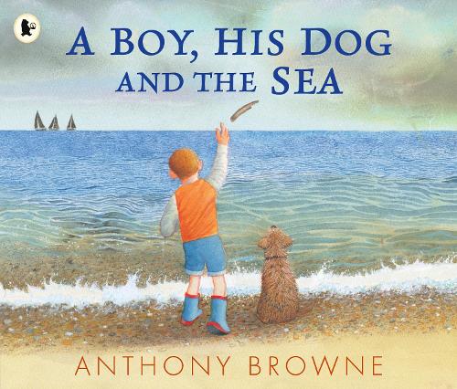 Бумажная книга «A Boy, His Dog and the Sea», автор Энтони Браун - фото №1