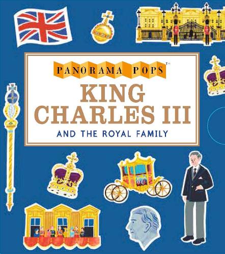 Паперова книга «King Charles III and the Royal Family: Panorama Pops», автор Ліз Кей - фото №1