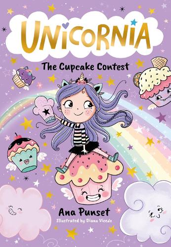Бумажная книга «Unicornia: The Cupcake Contest», автор Ана Пунсет - фото №1