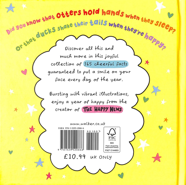 Бумажная книга «Happy Days: 365 Facts to Brighten Every Day of the Year», автор Эмили Коксхед - фото №1