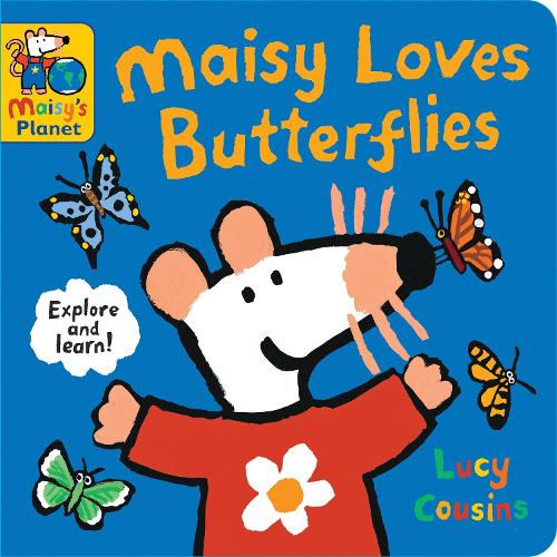 [object Object] «Maisy Loves Butterflies: A Maisy's Planet Book», автор Люси Казенс - фото №1