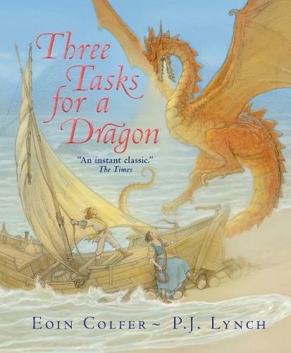 Паперова книга «Three Tasks for a Dragon», автор Йон Колфер - фото №1